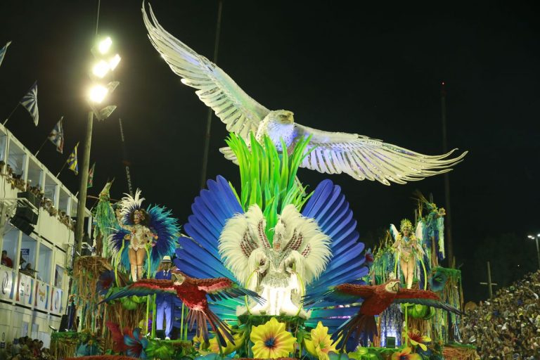 Desfile da Portela no Carnaval 2019 no Rio de Janeiro