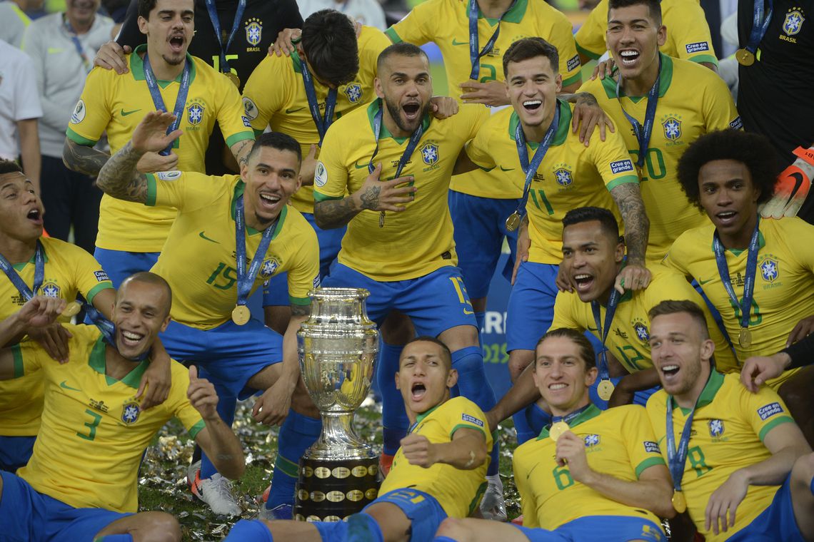 Brasil é campeão da Copa América