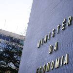 Fachada do Ministério da economia na Esplanada dos Ministérios