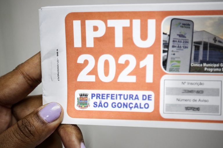 IPTU 2021 - Divulgação Prefeitura de São Gonçalo