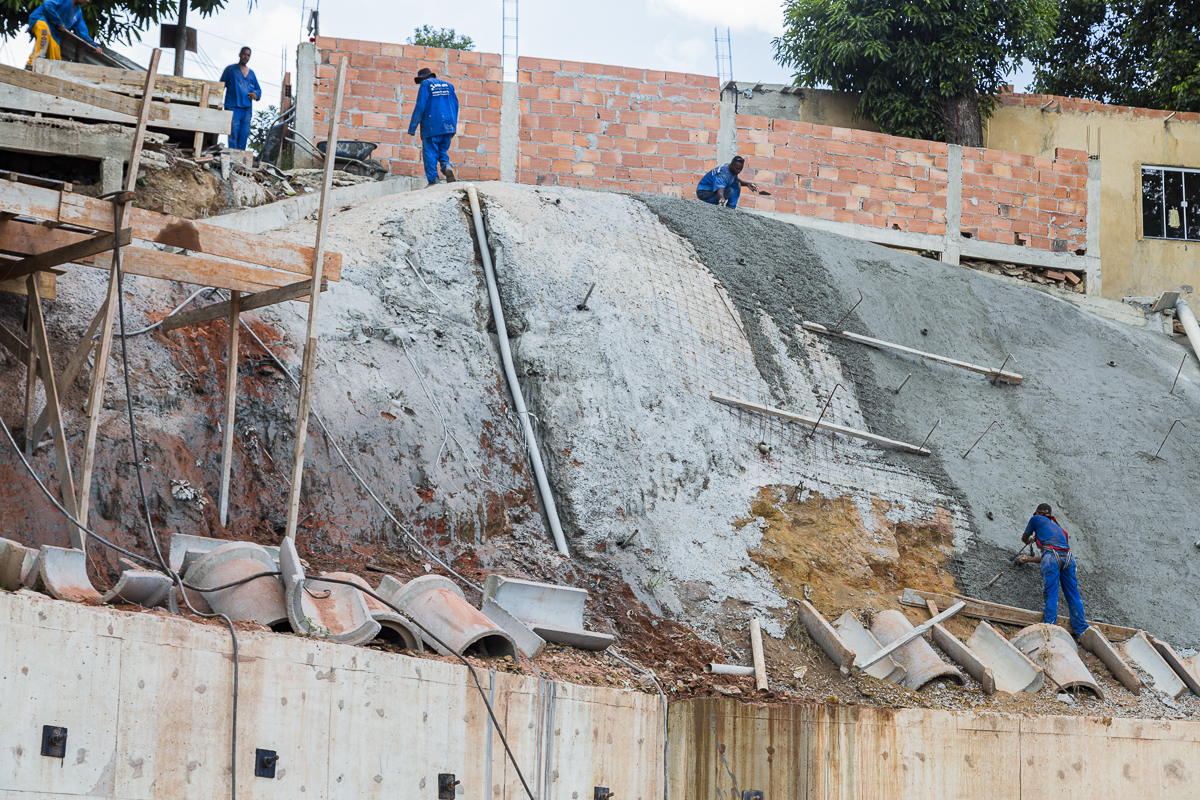 Obras - Contenção de Encostas - Nova Cidade - 13-03-2021 (10)