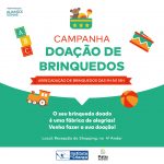 Pátio Alcântara - Arrecadação de brinquedos