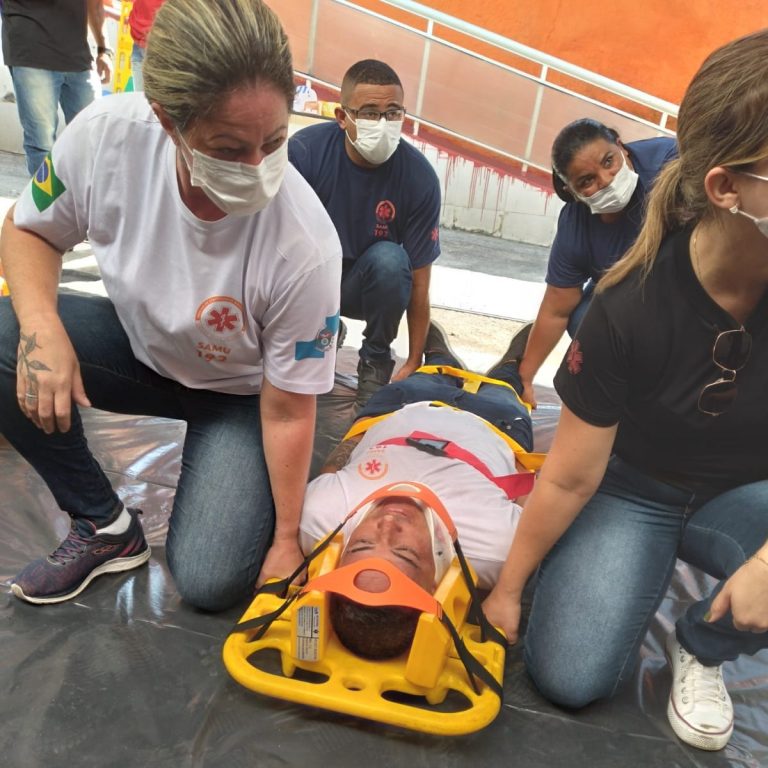 SAMU realiza treinamento em São Gonçalo - Foto Divulgação