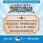 Inscrições PRORROGADAS até 4 de março