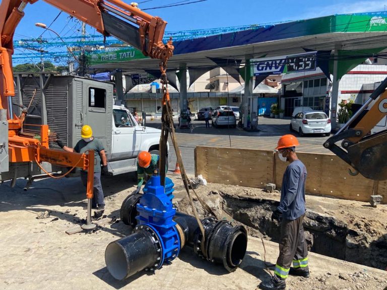 Cerca de 12 mil moradores serão beneficiados com a obra