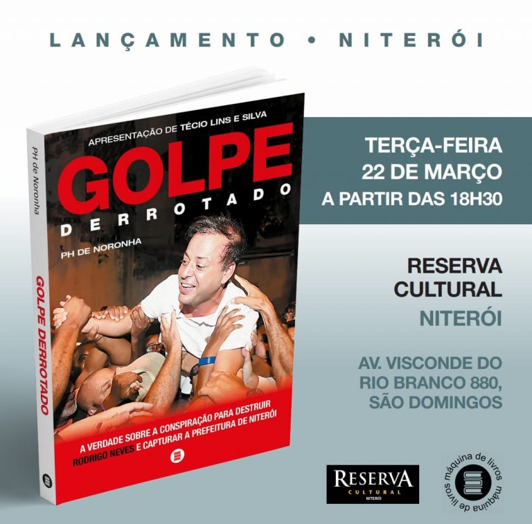 Golpe Derrotado - lançamento Niterói 22.03