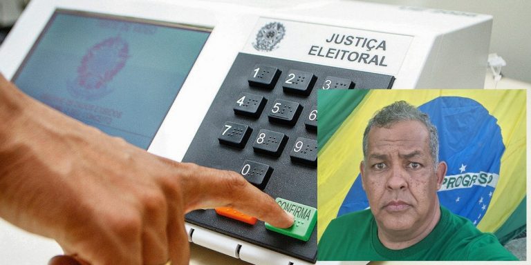 DemonstraÁ¿o do uso da urna eletrÙnica para as eleiÁ¿es de 2006.