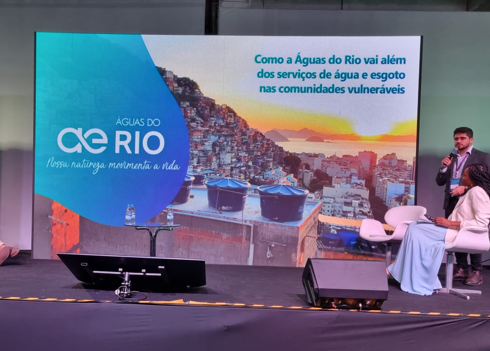 Águas do Rio apresenta ações em comunidades