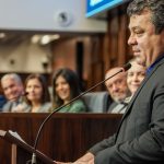 DR. Alexandre Chieppe fazendo seu discurso. Foto/Divulgação: Thiago Lontra lgaçãoThiagoLontra