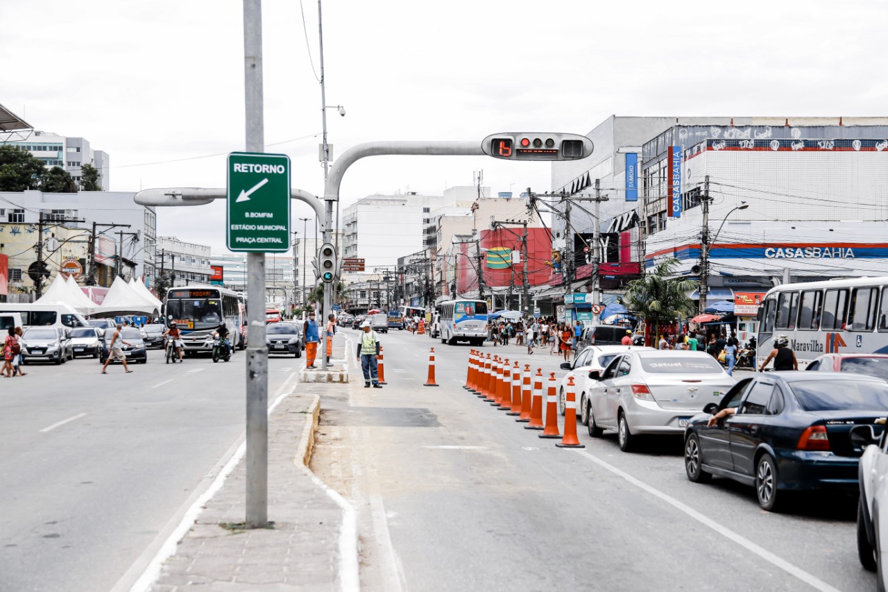 Avenida 22 de Maio ganha novo retorno para veículos no Centro de Itaboraí (3)