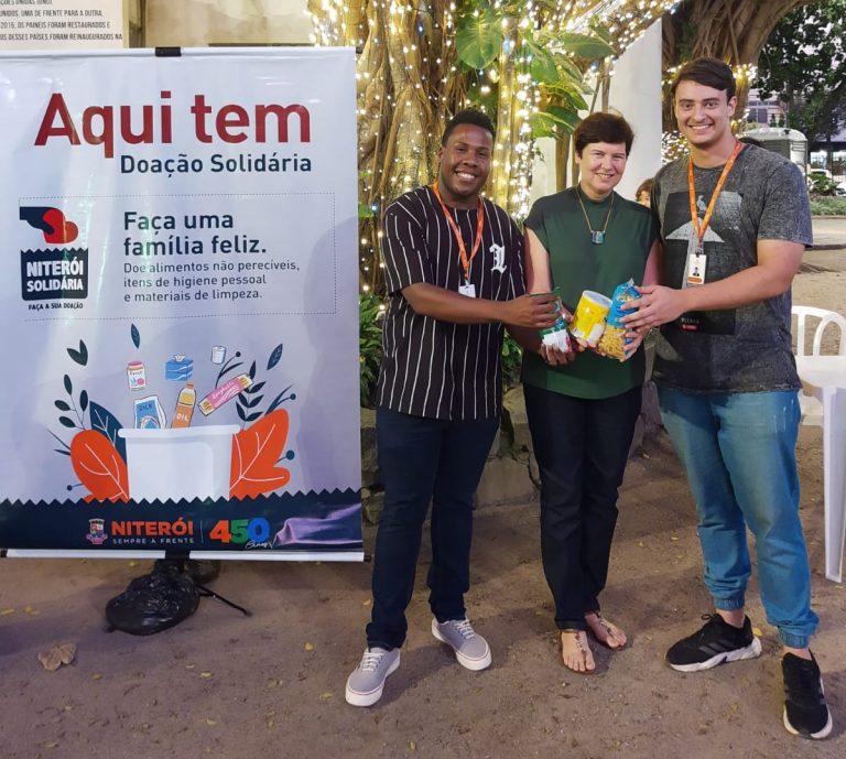 Natal Solidário - Primeira Dama e Coordenadora Voluntária da Campanha - Christa Vogel Grael