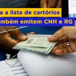 Cartórios emitem CNH