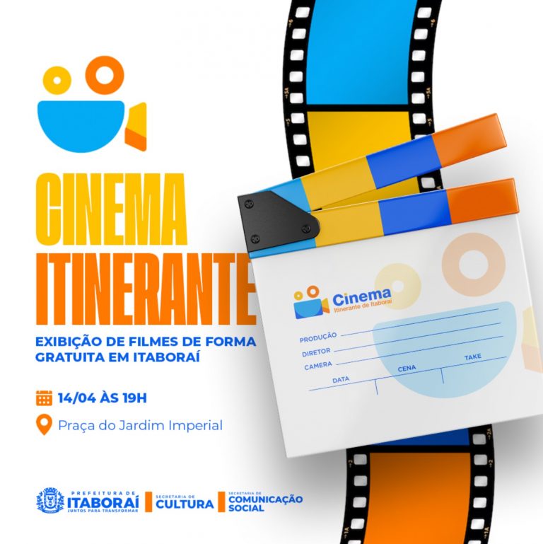 Cinema Itinerante Municipal exibe filmes de forma gratuita em Itaboraí