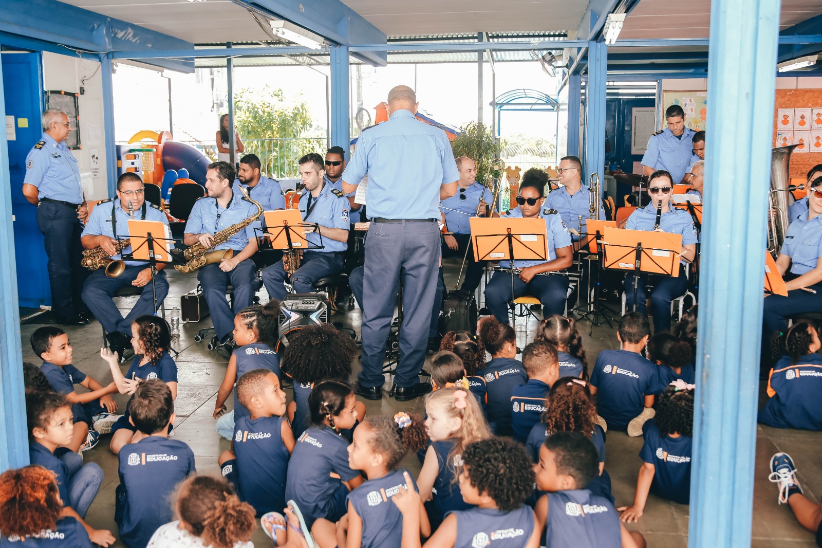 Ronda Musical realiza atividade lúdica com alunos da Educação Infantil em Itaboraí (3)