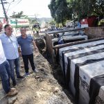 Secretario Executivo visita obras no Engenho do Mato-14