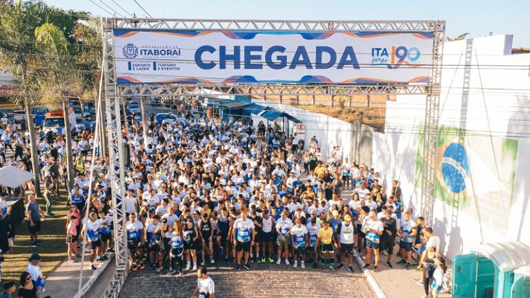 Itaboraí 190 anos Corrida e Caminhada arrasta multidão pela Avenida 22 de Maio