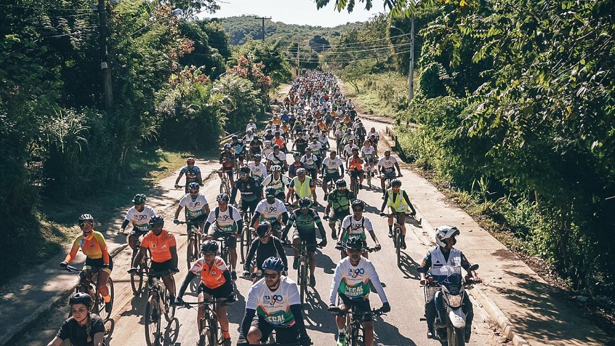 Itaboraí 190 anos Pedal Ambiental reúne milhares de ciclistas em percurso até Parque Paleontológico 5