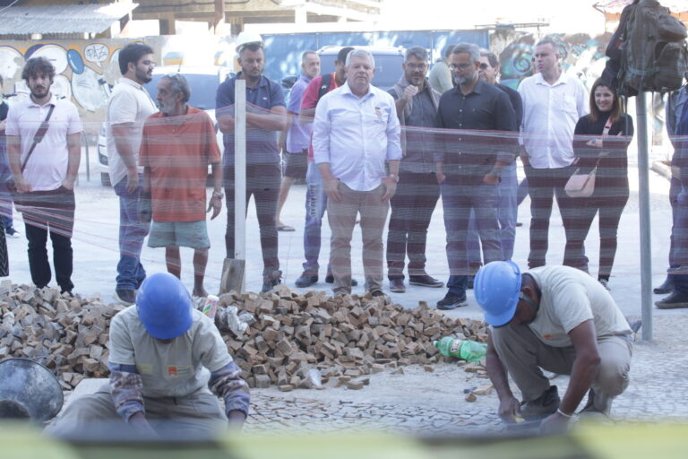 Obras entorno Mercado São Pedro