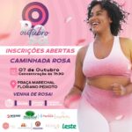 Caminhada Rosa inscrições abertas até o dia 6 de outubro