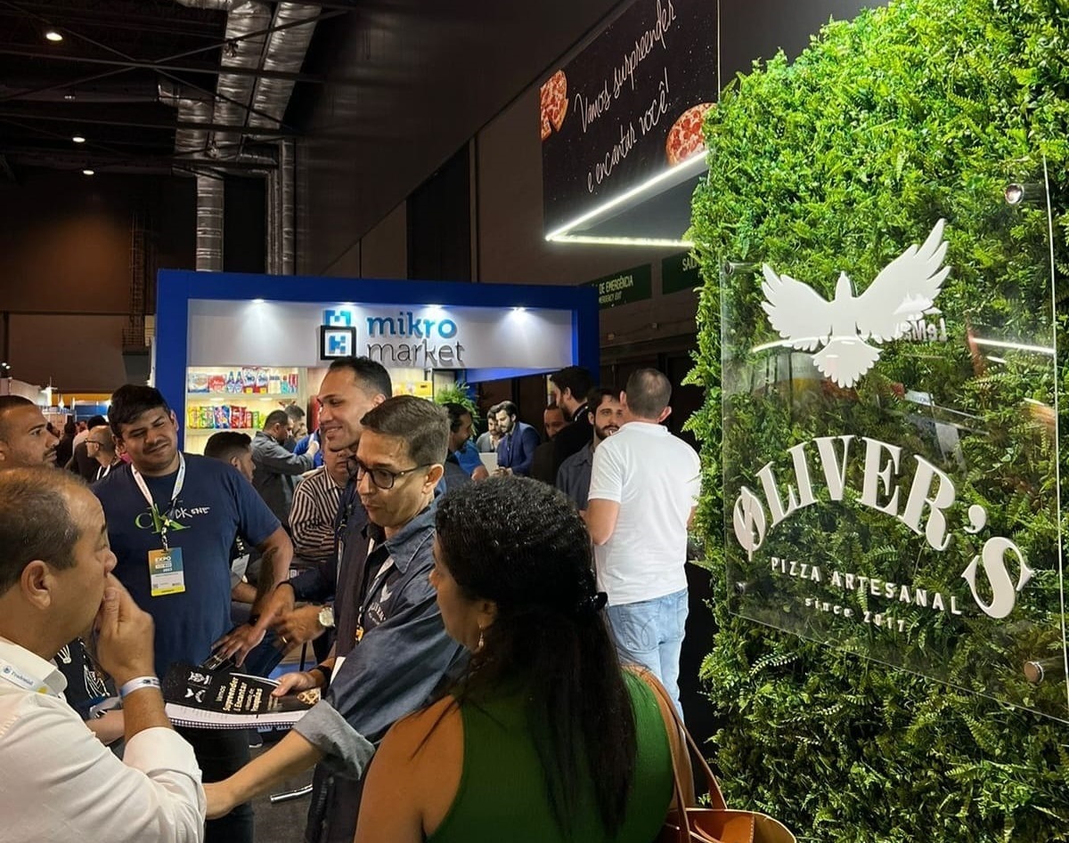 Estande na Expo Franchising ABF Rio. Foto Divulgação