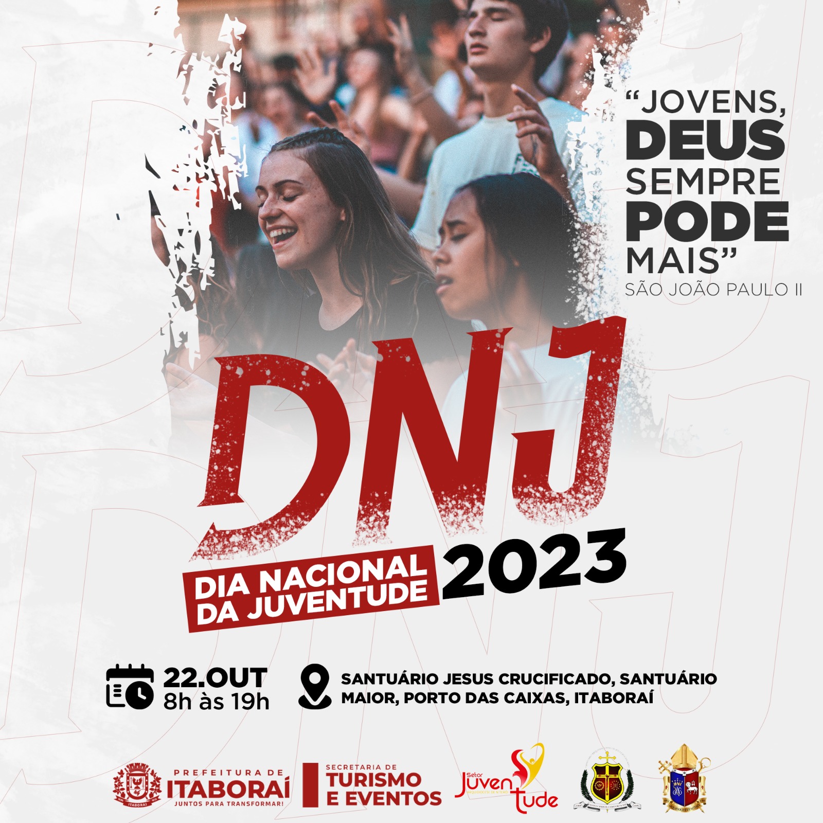 Itaboraí sediará evento sobre Dia Nacional da Juventude neste domingo