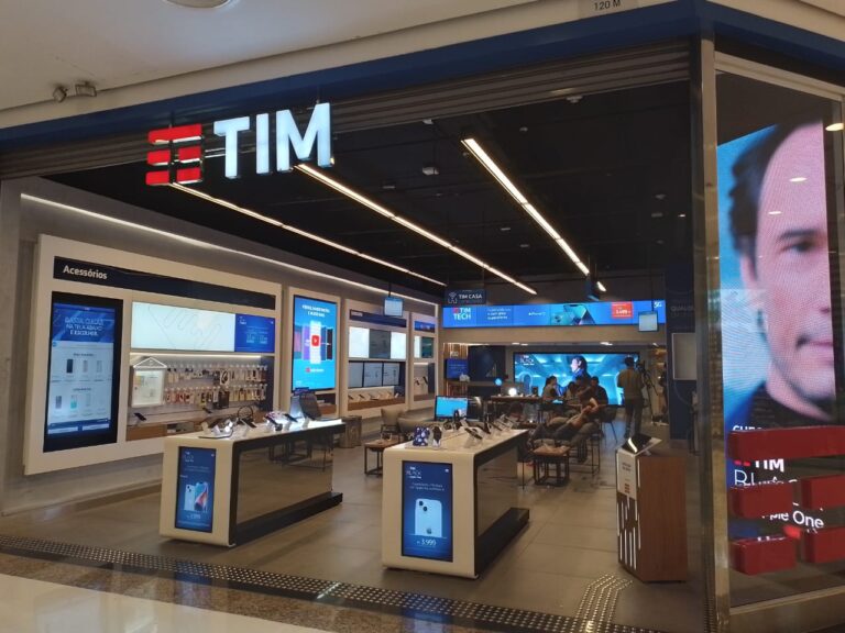 Loja da TIM no BarraShopping, no Rio