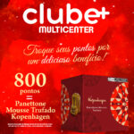 Ação de Natal programa de benefícios Clube+Multicenter