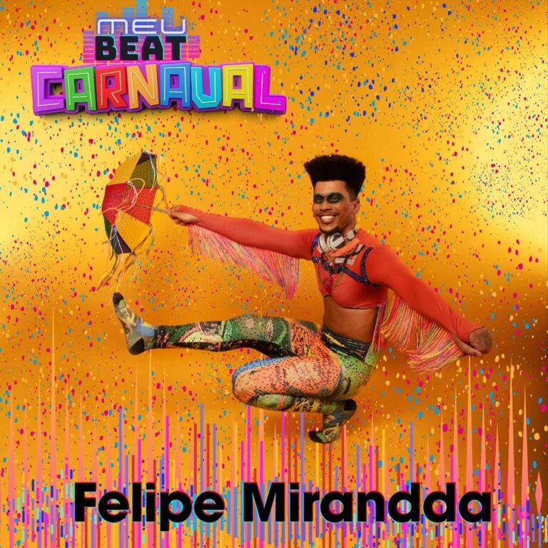 4 - Capa de Meu Beat Carnaval, single de Felipe Mirandda