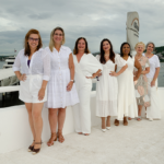 Manuela Guida, Juliana Mendonça, Cristina Pinho, Vania Vasconcellos, Viviane Ventura, Matilde Conti e Vanessa Sobral Pinto - Foto Toni Coutinho