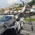 Colisão contra poste Niterói