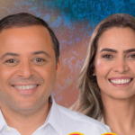 Rodrigo Neves e Isabel Swan