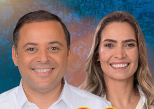 Rodrigo Neves e Isabel Swan