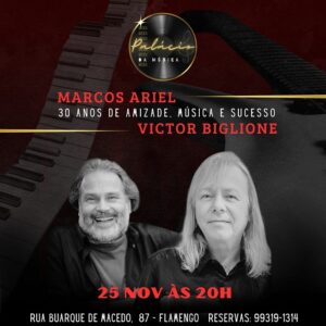 3 - Marcos Ariel e Victor Biglione no Palácio da Música