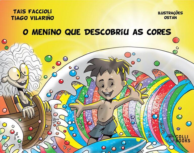 O Menino que descobriu as cores CAPA 170419