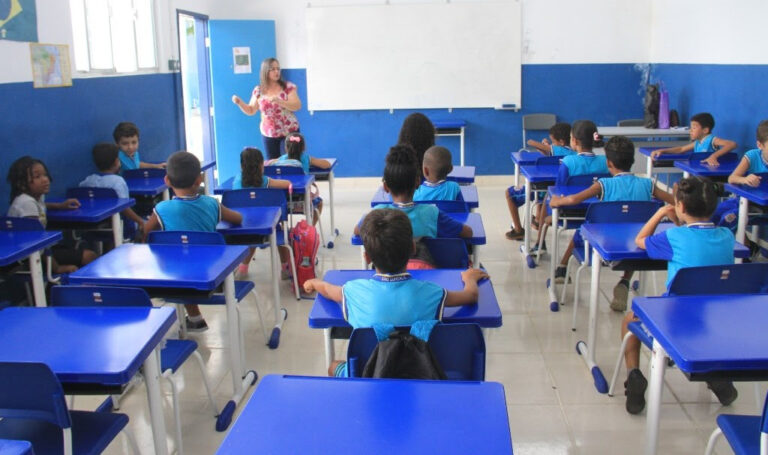 Sala de aula em São Gonçalo FotoDivulgação