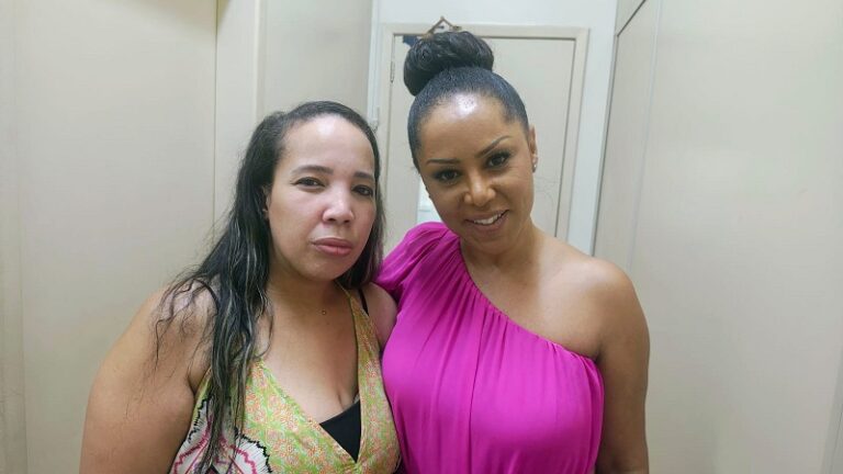 Valéria Valenssa e Jaqueline Chagas - Foto Divulgação