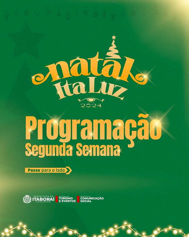 Natal Ita Luz segunda semana de festividade oferece magia, inclusão e diversão gratuita em Itaboraí até o dia 23 de dezembro