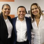 Rúbia Secundino, Rodrigo Neves e Isabel Swan