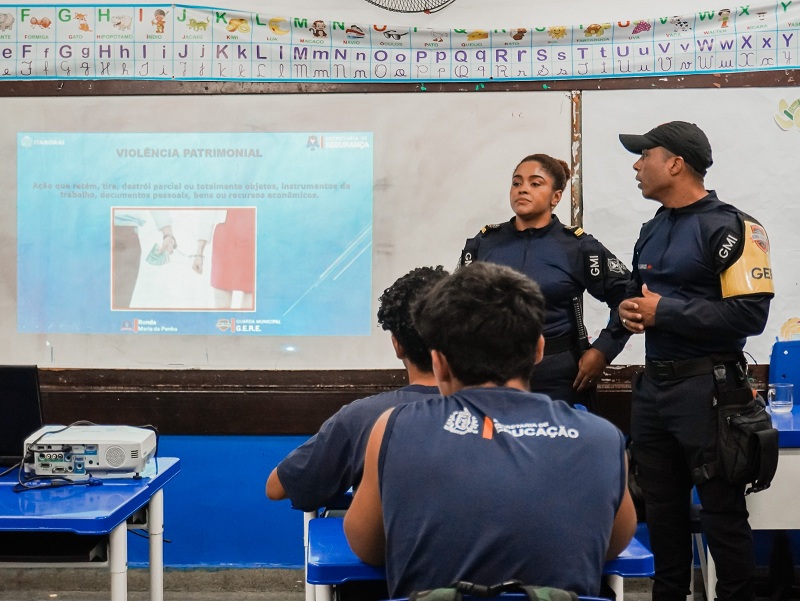 Semana Escolar de Combate à Violência contra a Mulher conscientiza adolescentes em Itaboraí 2