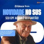 CPF passa a ser documento principal de identificação no SUS