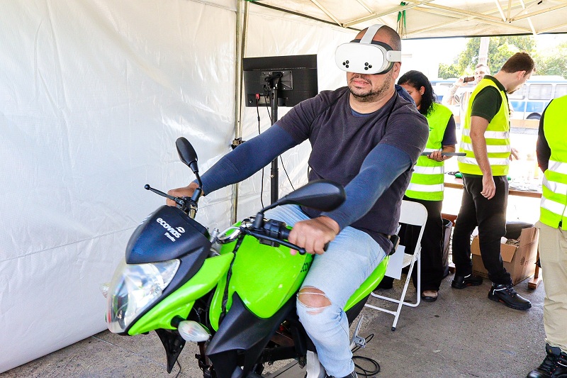 Detran RJ - Ação educativa na Ponte Rio Niterói (3)