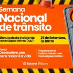 Semana Nacional de Trânsito terá simulado de incidente com múltiplas vítimas em Itaboraí