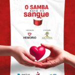 CARD CAMPANHA DE DOAÇÃO DE SANGUE ENTRE SAMBISTAS