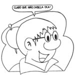 Foto 1- Primeira tira publicada pelo escritor Christie Queiroz, criador da Turma do Cabeça Oca (1)