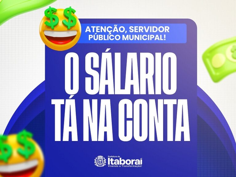Prefeitura de Itaboraí antecipa salário em celebração ao Dia do Servidor Público