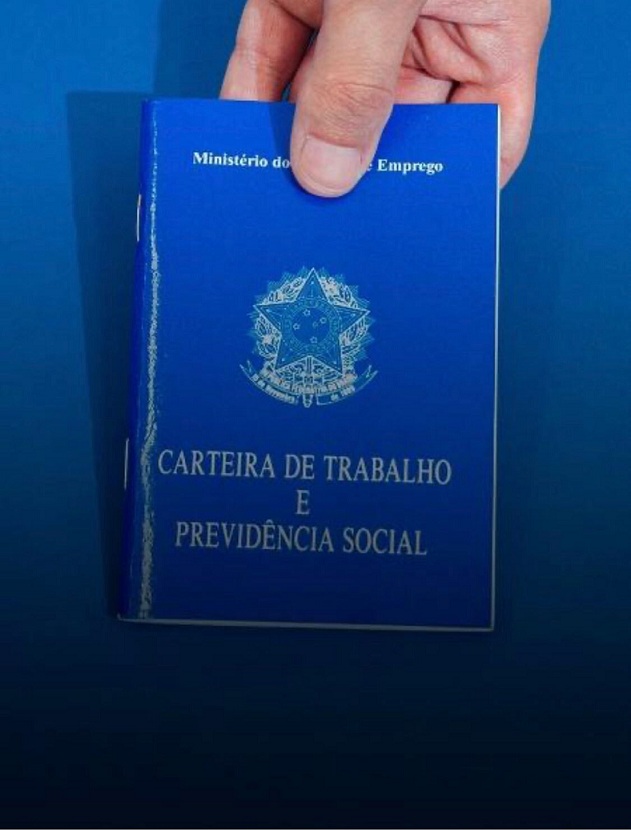 imagem carteira de trabalho