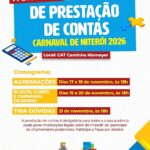 CARD WORKSHOP PRESTAÇÃO DE CONTAS CARNAVAL NITERÓI 2026
