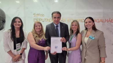 Dep Hugo Leal em Brasília FotoDivulgação