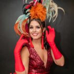 8 - Mona Vilardo no baile de carnaval das Rainhas do Rádio - Crédito fotográfico Denise Bastos