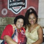 A mestre de bateria Suelen Fonseca e a rainha Ana Pimentel. Foto Divulgação